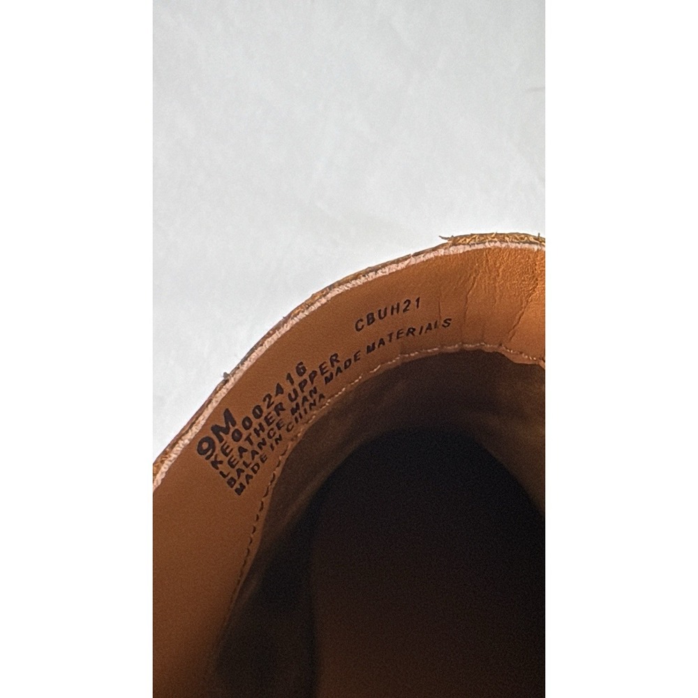 Kork Ease Renny Leather Ankle Boots Womens 9M Brown Back Zip Comfort Bootie - Picture 8 of 10